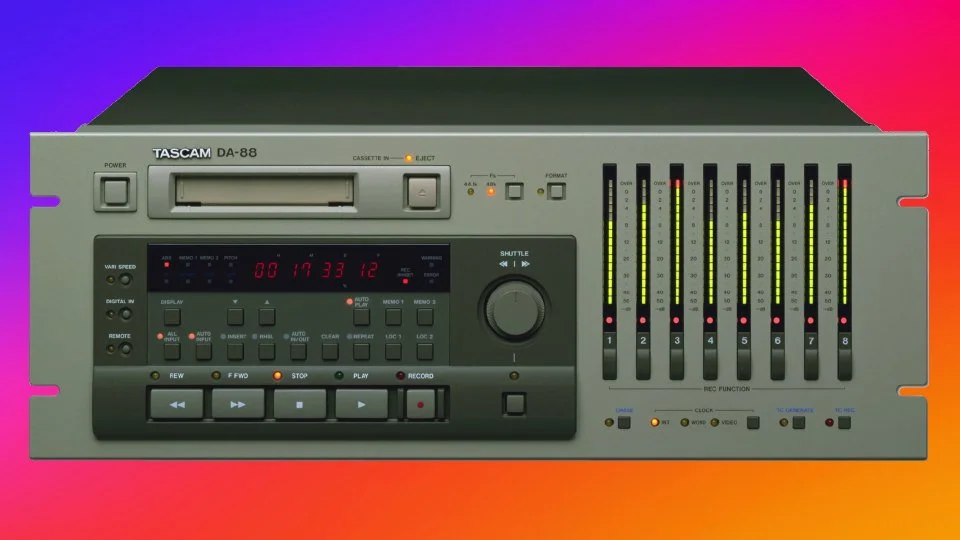 Tascam DA88 - Was This The ADAT Killer? | Production Expert